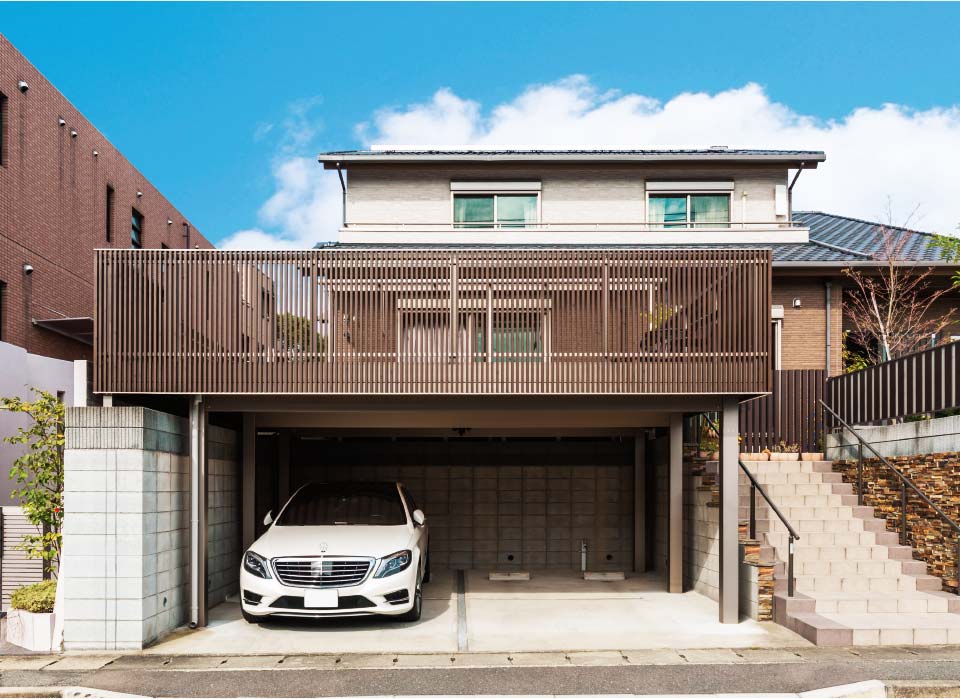 ルーフバルコニーのある家名古屋の総合建築企業・株式会社永冨