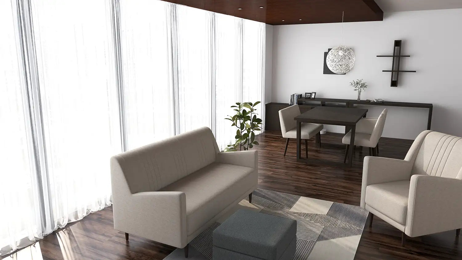 ダークブラウンの床色でつくるインテリア！ポイントと実例紹介