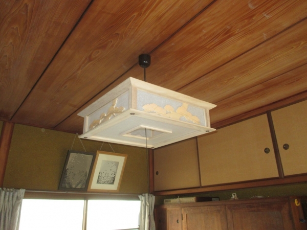 古い照明器具をリメイク: ゆるり