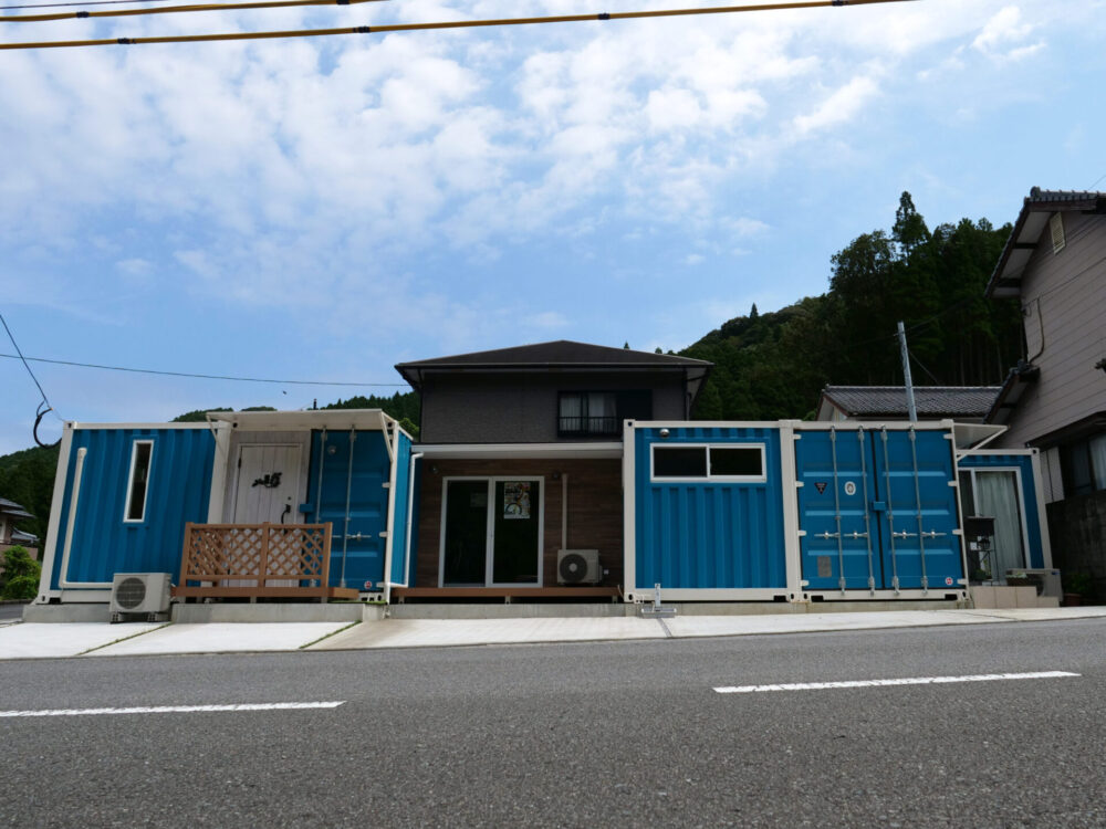 コンテナハウスの平屋の施工事例と建築会社を紹介