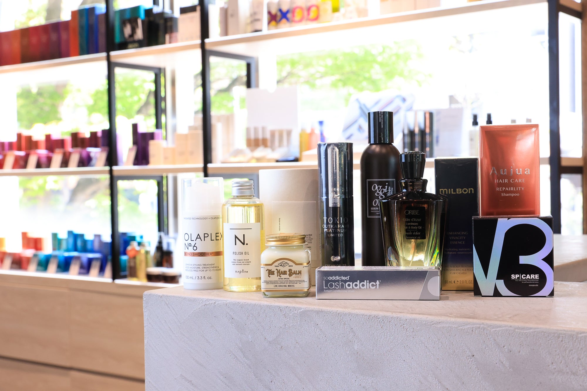 美容室の店販でディスプレイを効果的に！施術とリンクさせる方法とはOP-HAPPY