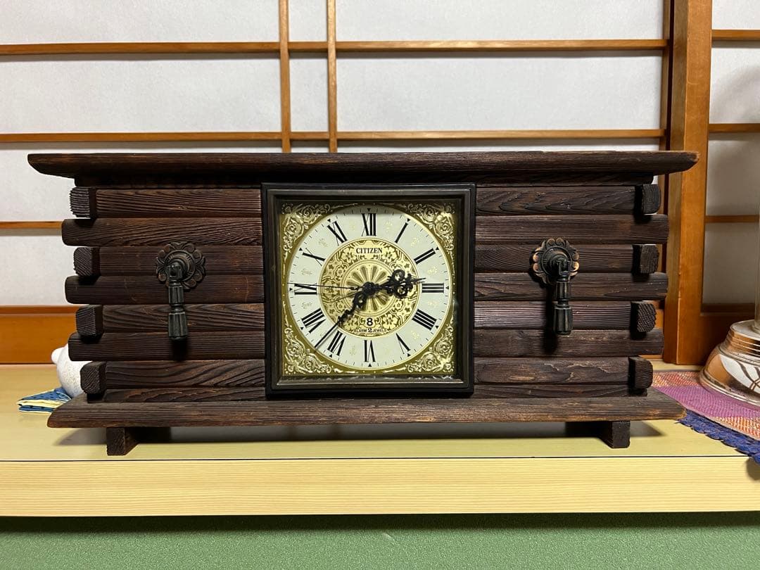 SEIKO セイコー 置き時計 置時計 アンティーク 稼働品 インテリア 希少