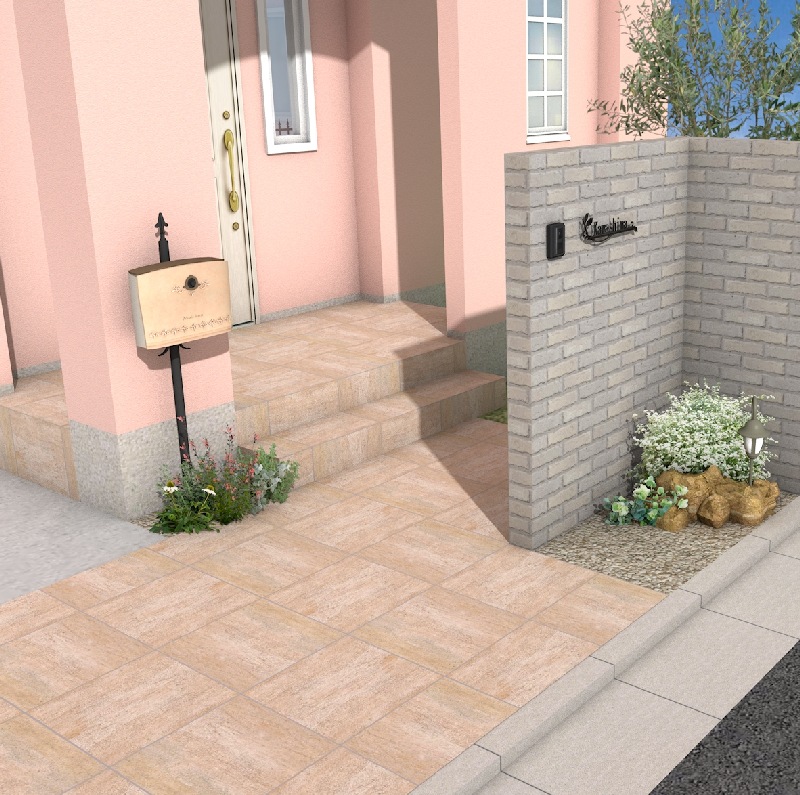 動画あり 間口の狭い狭小地住宅の外構のコツ３選！アイディアいっぱいお庭ブログ