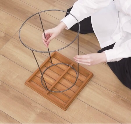 100均DIY ベッド横にも子ども部屋にも◎ミニテーブルの作り方4yuuu