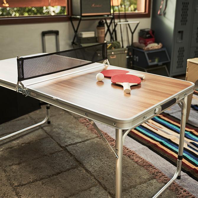 折りたたみ ピンポン台屋外 ベランダ 庭 ガーデン テーブル ガーデニングテーブル 卓球台 卓球 家庭用 アウトドア テラス 屋外用 ボールガーデンファニチャー バルコニー おしゃれ バーベキュー 便利グッズ
