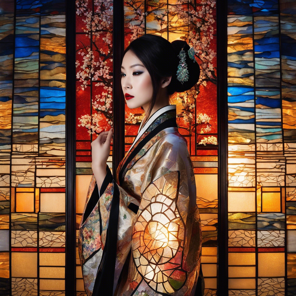 ステンドグラスみたい」 猫と攻防の末、障子を大胆“ゆめかわ”アレンジ 猫対策は成功も 「外を眺める“窓”も作ってあげたい」オリコンニュース ORICON NEWS