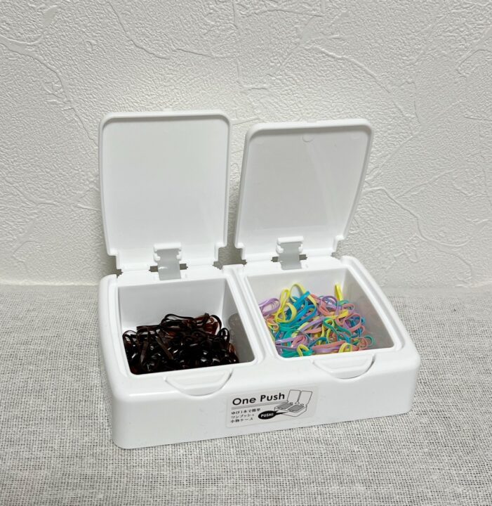 セリア 目から鱗！まさかのアレにヘアゴム収納したらQOL爆上がりした&あんふぁん