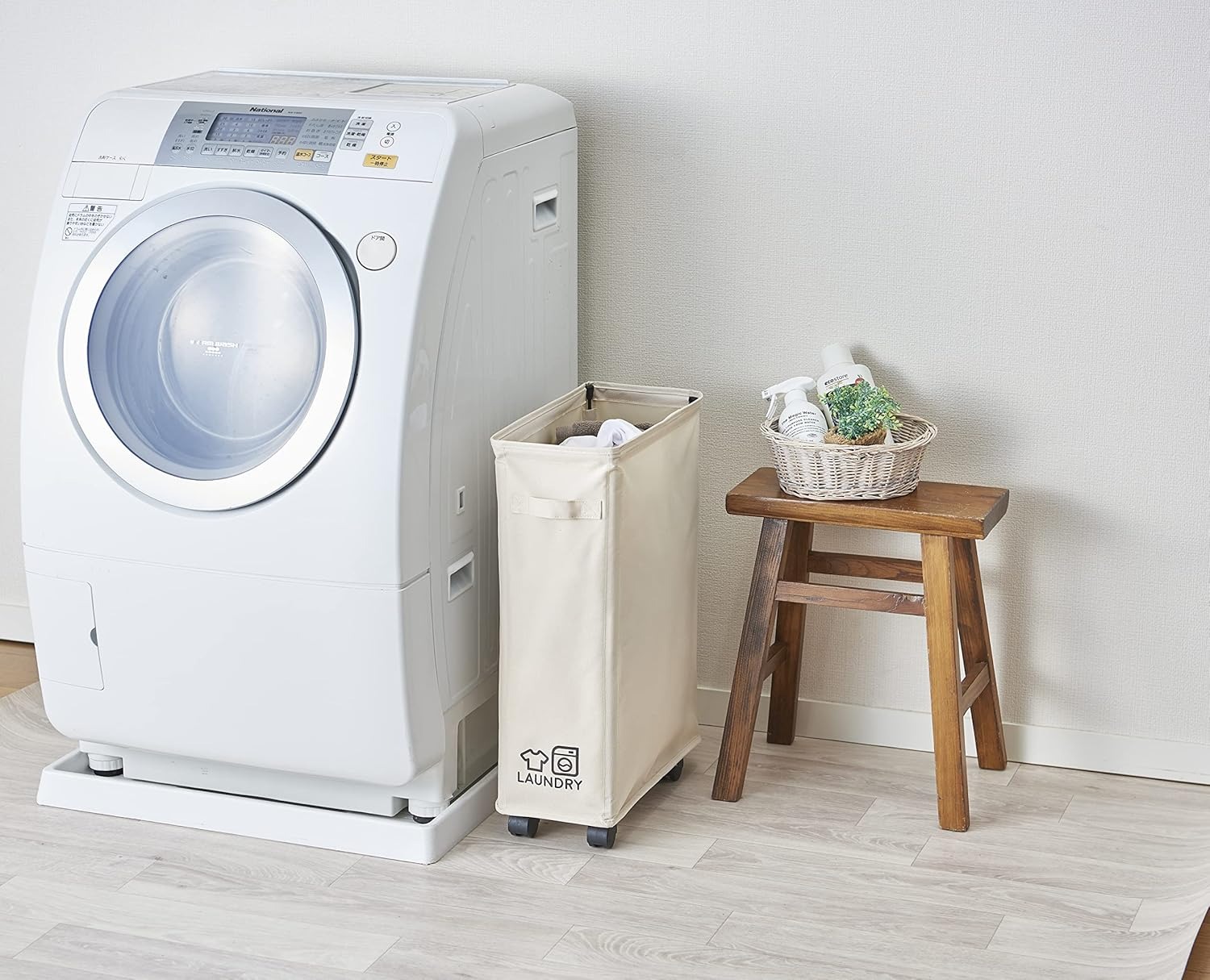 洗濯カゴの置き場所がない狭い洗面所でもOKな収納アイデア・工夫11選を紹介！特集・コラム - ディノス