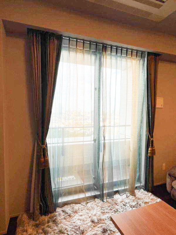 楽天市場2枚20％OFF、4枚30％OFF、8枚50％OFF×P5 カーテン グラデーション 星 透かし オーダーカーテン 2重カーテンレースカーテン付 一体型 星穴 透かし彫り 虹カーテン レースセット 姫系 男性 女性 子供部屋 女の子 男の子 キッズ 寝室 リビング 洗えるかわいい