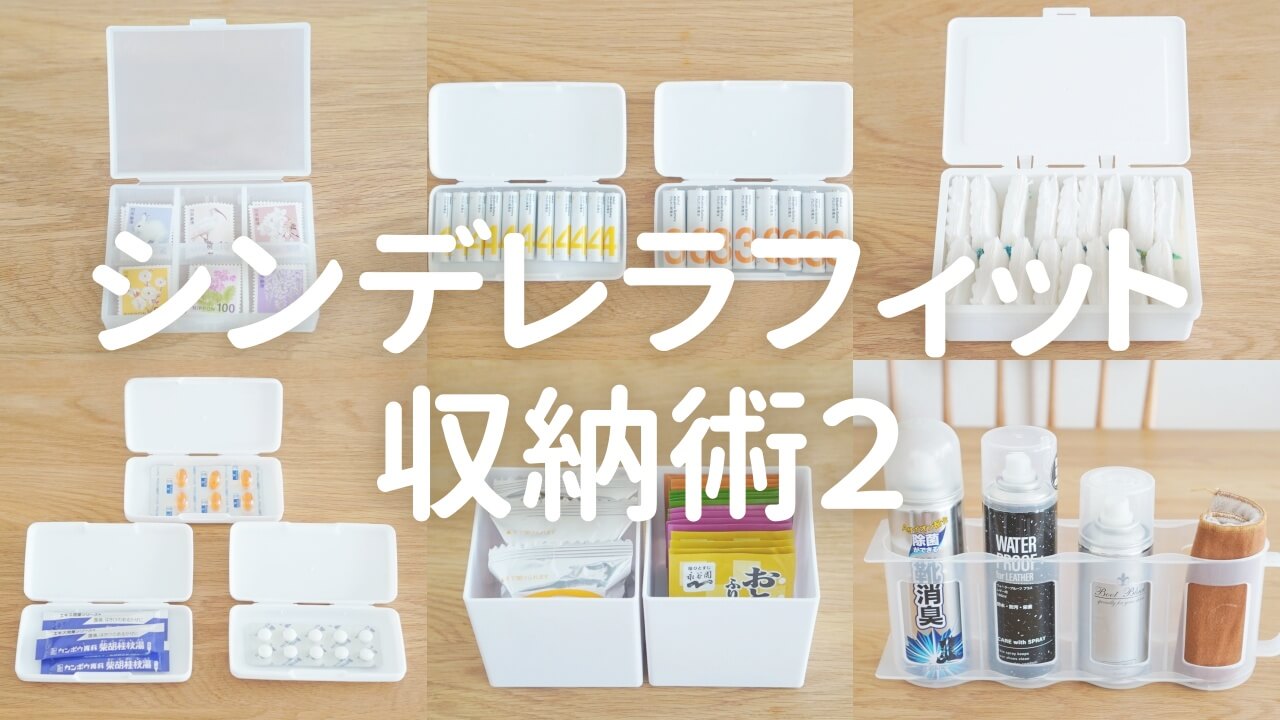 無印とダイソーの組み合わせで実現するシンデレラフィット収納術