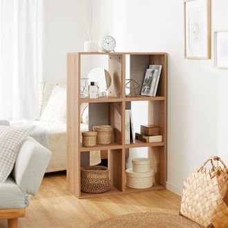 プラスラック木目調の収納ラック スリム- 北欧、暮らしの道具店