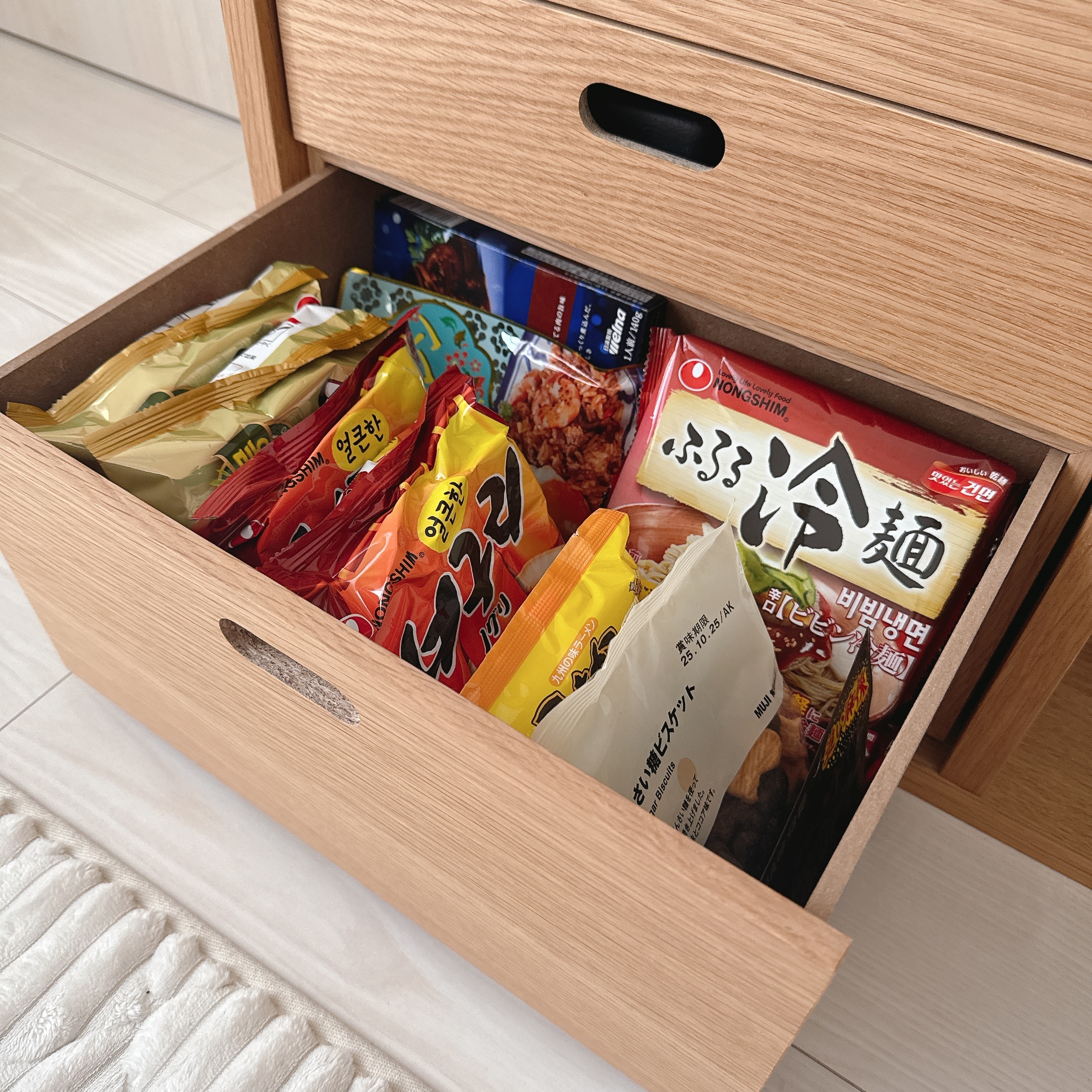 無印良品 スタッキングシェルフ +チェスト 無印良品 スタッキングシェルフの収納パターン一挙公開