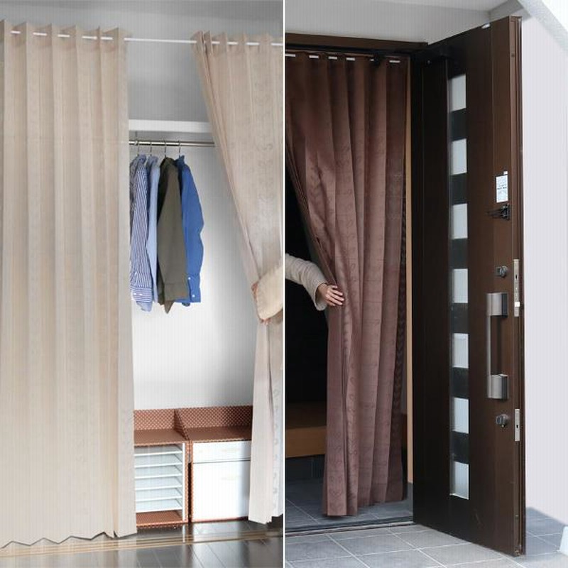 リビング階段入口への扉 アコーデオンドアの設置Mr.cornerのブログ