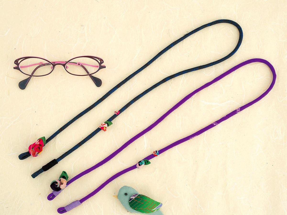 100均 ダイソーの材料で3wayメガネコード2種 簡単 マスクコード・ネックレスにも ハンドメイド diy - YouTube