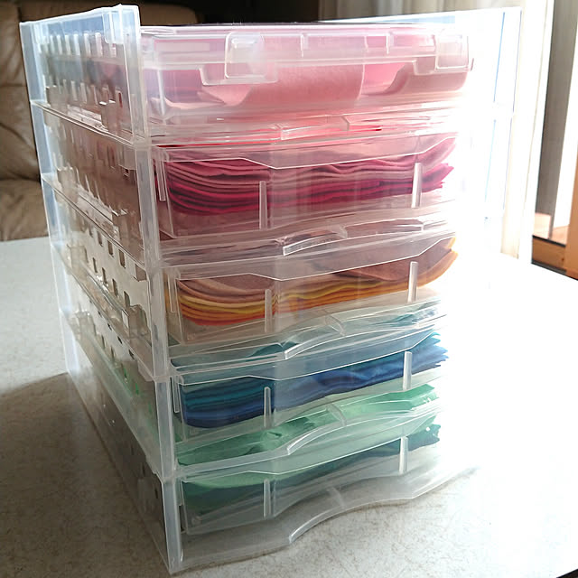 ソファー掛けフェルト収納 ライトグレー- 100均 通販 ダイソーネットストア 公式