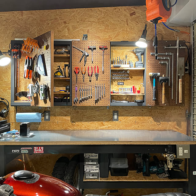 ガレージ棚3 -完成- – ComfortableLounge