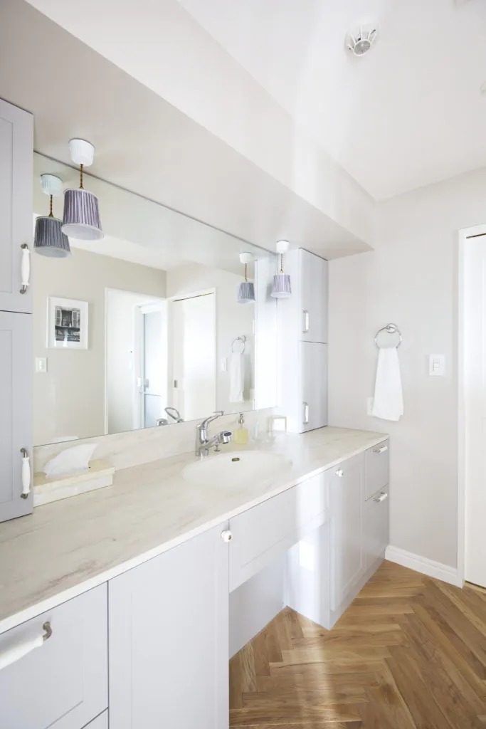 洗面所・脱衣所にピッタリの壁紙の選び方！張り替え費用・おしゃれなコーディネート実例リフォーム費用の一括見積り -リショップナビ