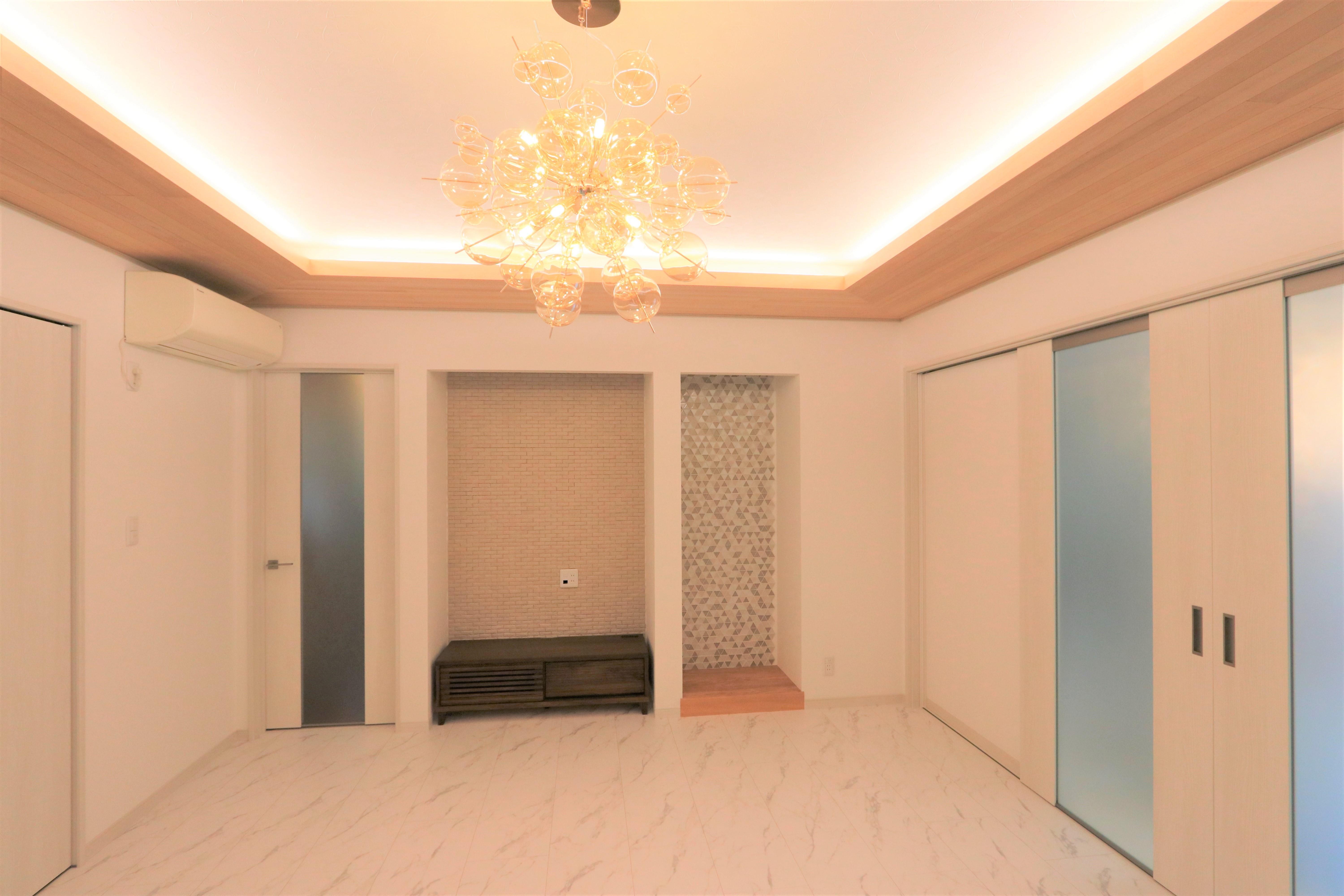 床の間モダン の建築事例・施工実例・価格注文住宅