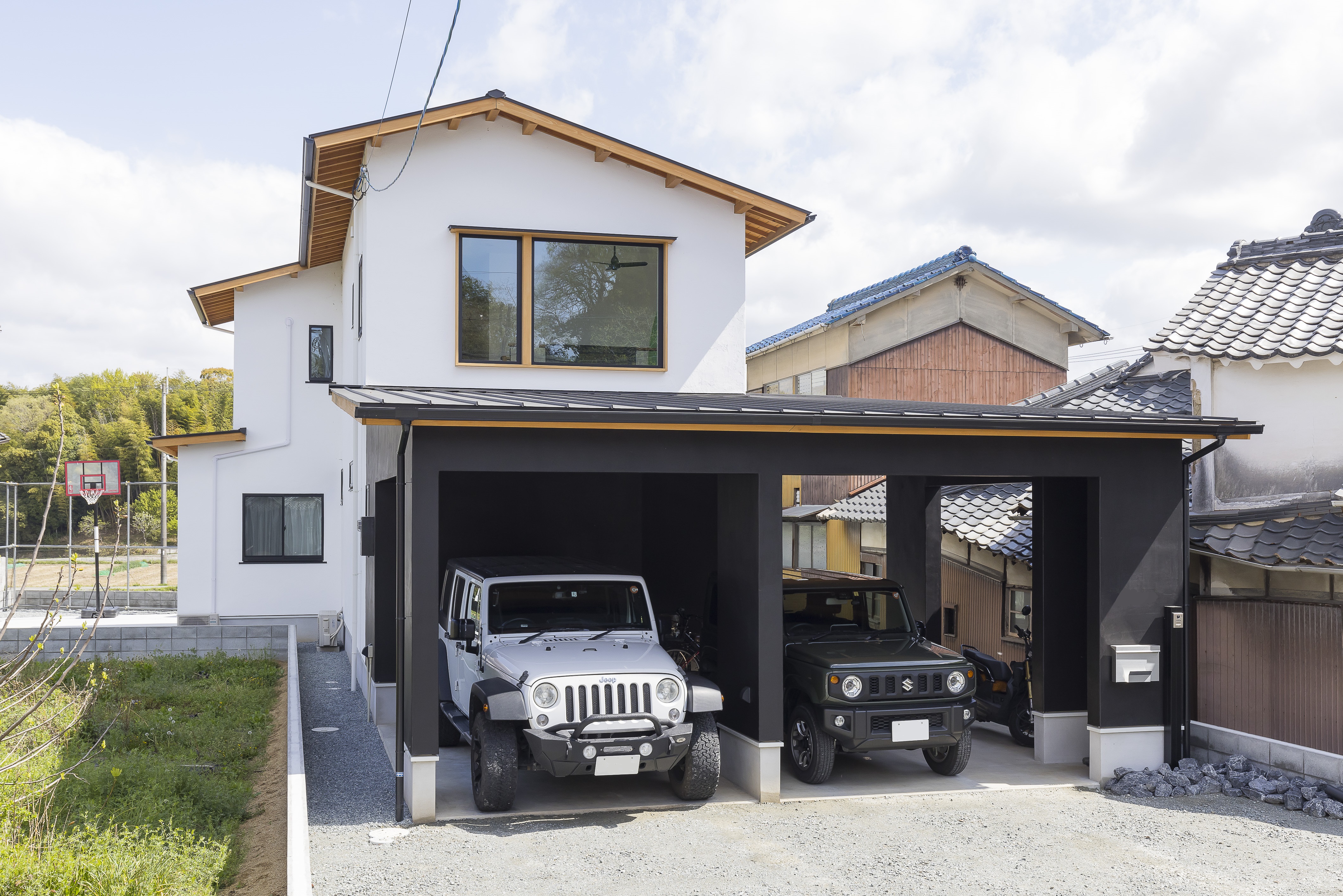 上越市新築「ゆとりのあるインナーガレージハウス」妙高上越の新築・リフォーム注文住宅の西脇建設 「かっこいい を楽しむ」を家づくりのコンセプトにお施主様の想いと現実をバランス良く調和した設計。快適に暮らせる新築やリフォームをご提案