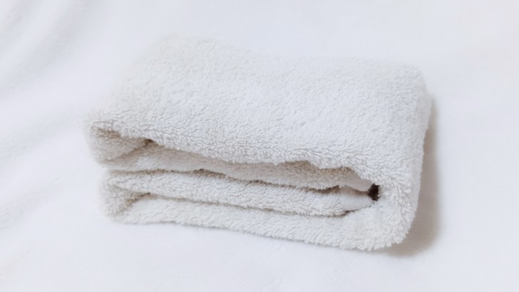 ホテルライクなタオルの畳み方でおしゃれ収納