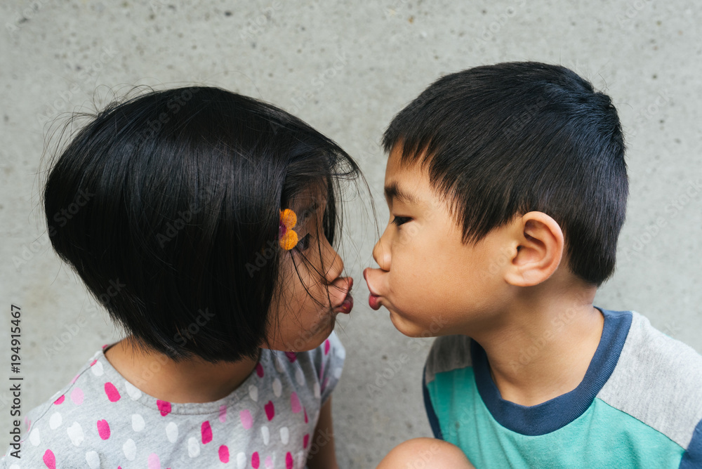 Asian Wedding Kiss