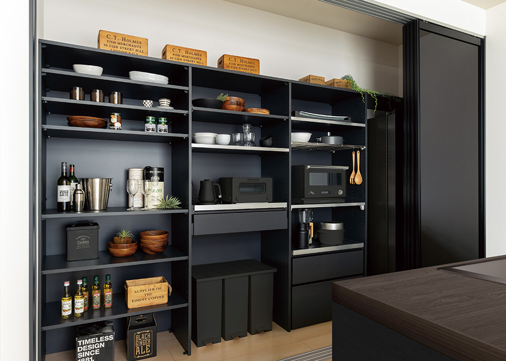 キッチン背面のインテリア実例RoomClip ルームクリップ