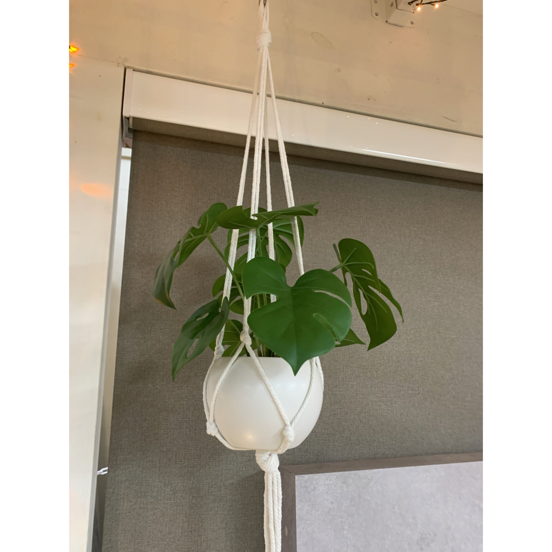 フェイクグリーン モンステラ エクリア ハンギング人工観葉植物 インテリアグリーン 観葉植物 おしゃれ 造花 リアル 室内 消臭 抗菌 防汚吊り下げ インテリア グリーン CT触媒 人工 植物 水やり不要リビングート楽天市場店