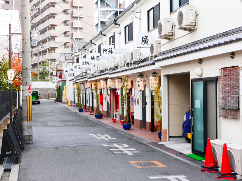 レア 飛田新地 案内図 料金表