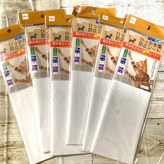 ペットひっかき傷防止シート 柱・壁用90×30cm-100均 通販 ダイソーオンラインショップ 公式