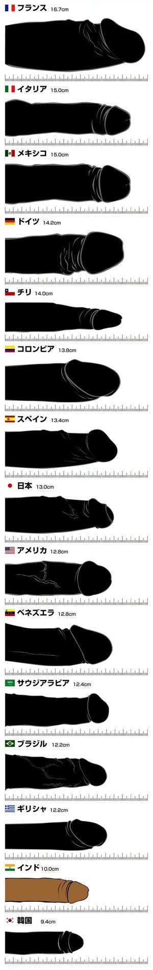 日本人のペニス、平均的サイズは13cm。女性からすると長さは関係ない｜あんしん通販コラム