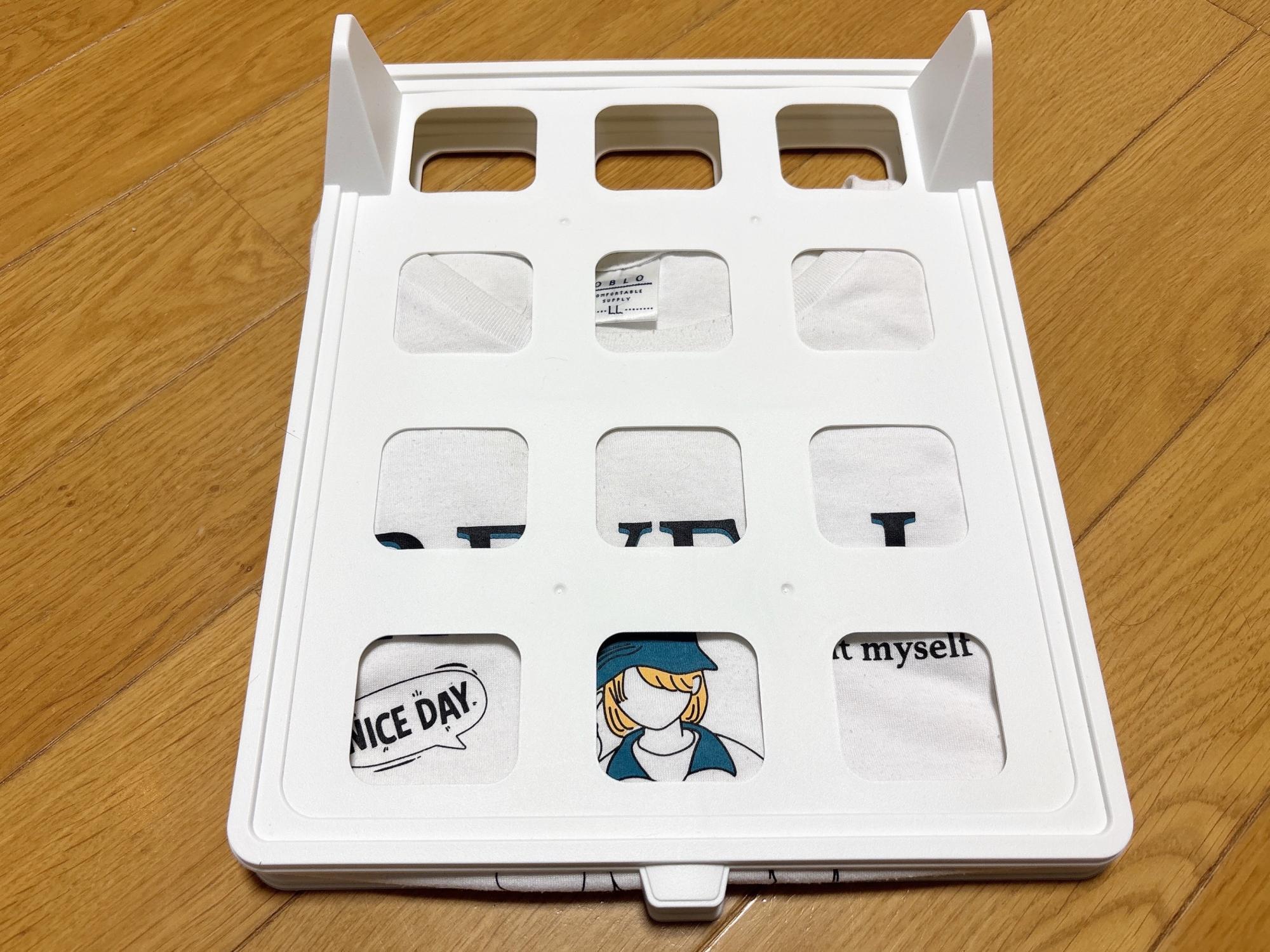 ダイソーのクローゼット収納ケースが便利