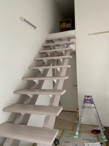 府中市土生町 屋根裏部屋と専用階段の造作リフォーム府中市と世羅郡、御調町のリフォームは工務店、由工房 ゆいこうぼう