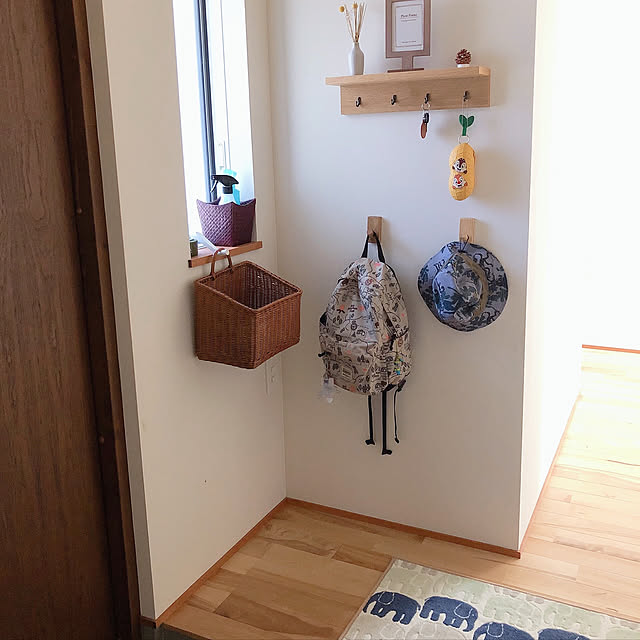 帽子掛け・タオルハンガーを壁にDIYで！ 無印良品の木製フック無印良品ファンブログ