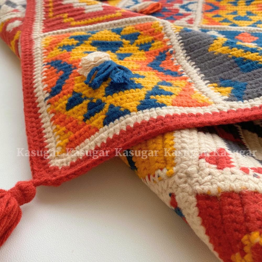 レトロな可愛さに夢中♪「グラニー編み」でつくる、冬のほっこりアイテムDIY集キナリノ