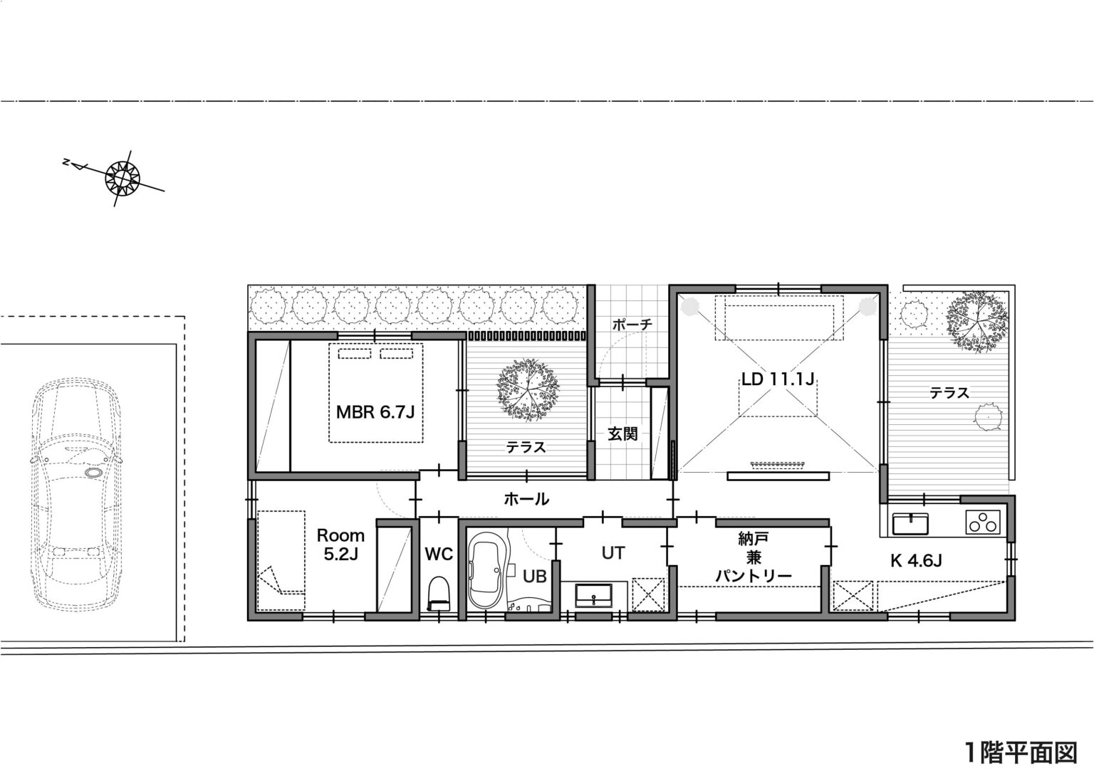おしゃれな平屋の間取り実例7選！2LDK・3LDK・4LDKの坪数別の間取り図つき、間取りのコツも解説SUUMOお役立ち情報