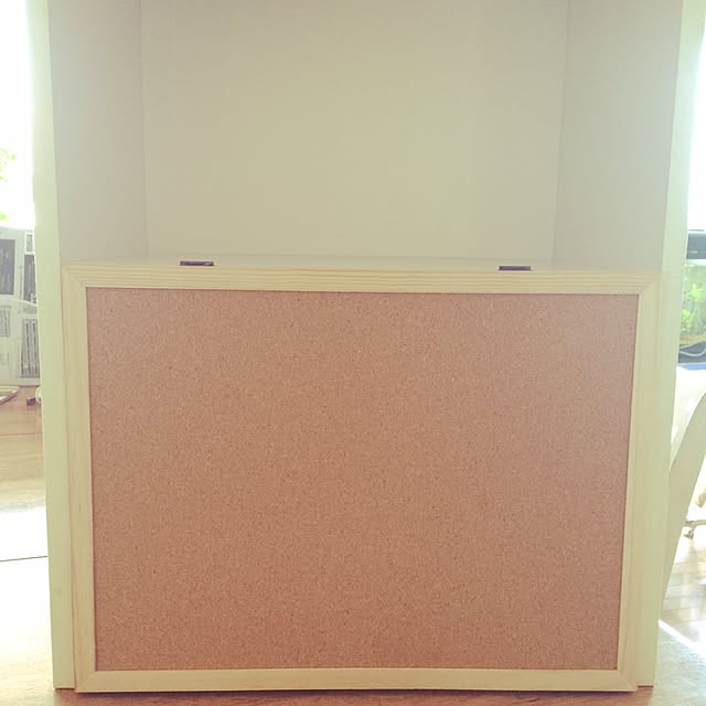 DIY カラーボックスで作る簡単食器棚 - ディズおたパパのおもちゃと育児日記