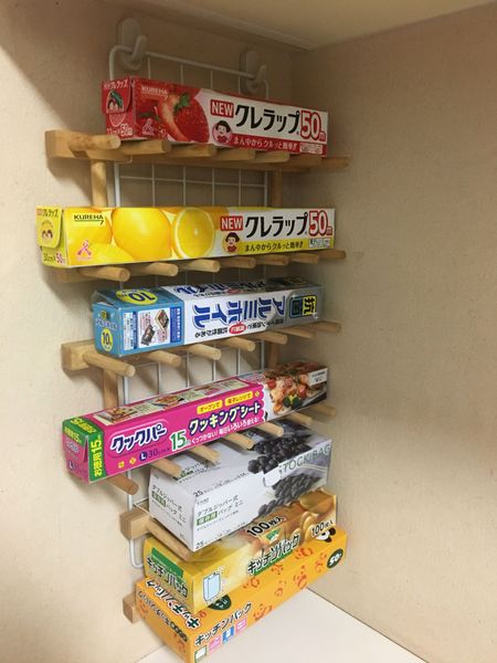 100均の突っ張り棒とワイヤーネットでスッキリ壁面収納！オリーブノート公式 - カラダに美味しい、オイルのノート