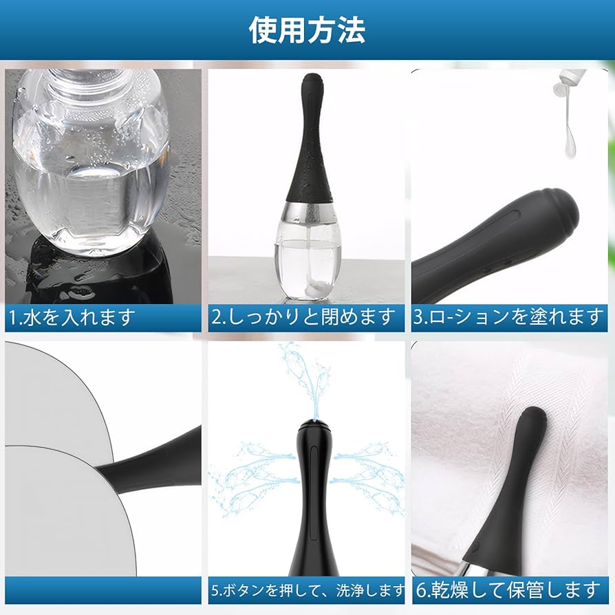 Amazon.co.jp: Soxeeh 浣腸器 280ml大容量 多目的洗浄器