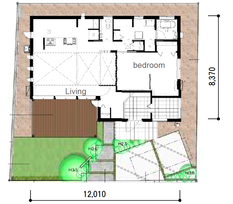 9坪ハウス間取り図。181坪二階建て2LDK小さい家 小さな家 9坪ハウス住宅 住宅デザイン 間取り 間取り図 新築 新築一戸建て新築注文住宅注文住宅 注文住宅間取り家づくり 家づくりアイデア