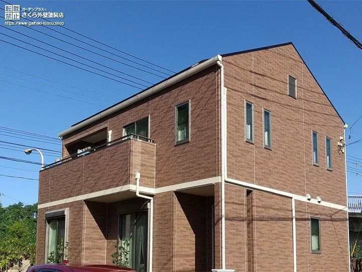 ダークブラウンで存在感抜群のお洒落なお住まいに✨愛知県安城市 W様邸愛知県安城市、西尾市の外壁塗装・屋根塗装専門店塗り替え屋本舗 外壁リフォーム適正価格 サイディング 一条工務店 積水ハウス トヨタホーム 890 施工事例安城市、西尾市の外壁塗装＆屋根