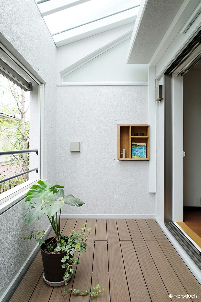 坪庭風？うちのバルコニーはなこさんのはなまるスタイル