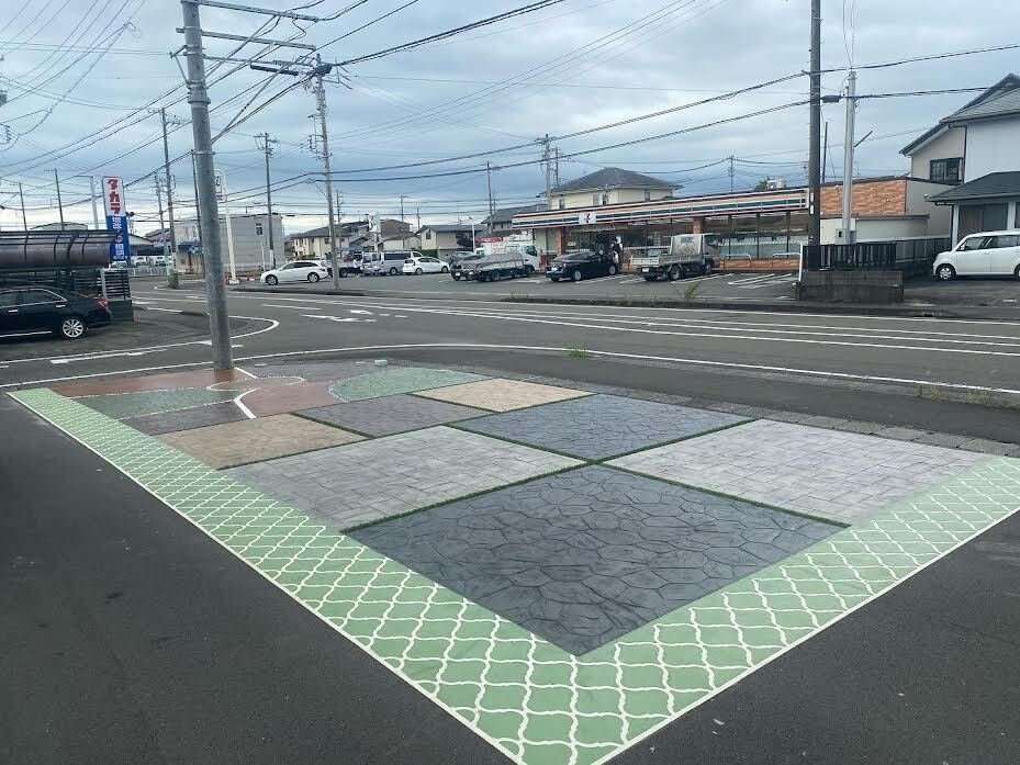 T様邸カラー舗装工事五料産業株式会社