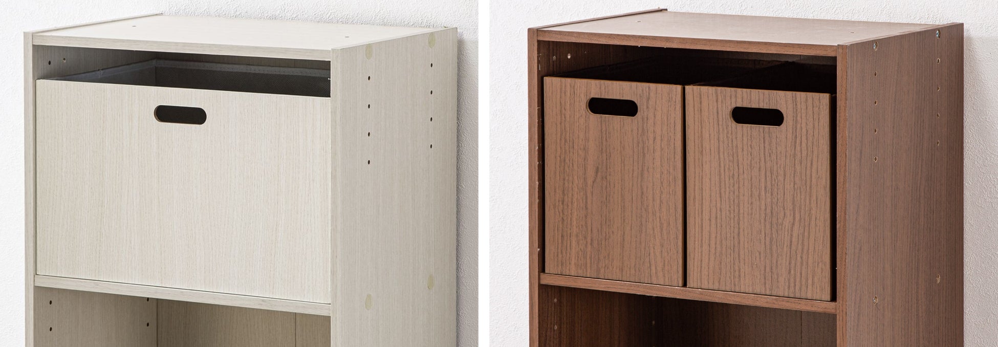 カラーボックス用インナーBOX ぴったりサイズ BANDO ３段 ブラウンホームセンター通販はDCMオンライン