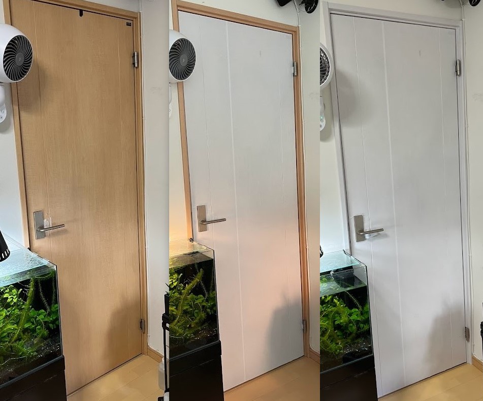 意外と簡単！ドアの表面をリメイクシートでおしゃれにするDIYワザESSEonline エッセ オンライン