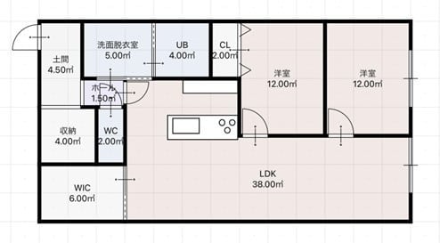 こだわりの土間収納で暮らしやすさUP⤴ マンションリノベーション施工事例女子建築設計株式会社