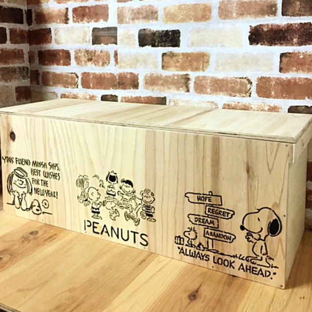 ウッドボックス りんご箱 木箱 収納 備蓄 ベンチ 椅子 蓋付 ペットボトルOK