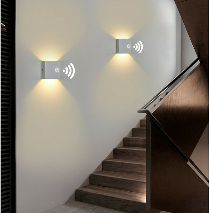 ぼん家具 ブラケットライト 壁掛け灯 玄関灯 階段照明 led 一体型 壁 照明 上下配光 北欧 壁付け照明 木目調 スチール 電球色 玄関照明おしゃれ : インテリアのゲキカグ Yahoo!店 - 通販 - Yahoo!ショッピング