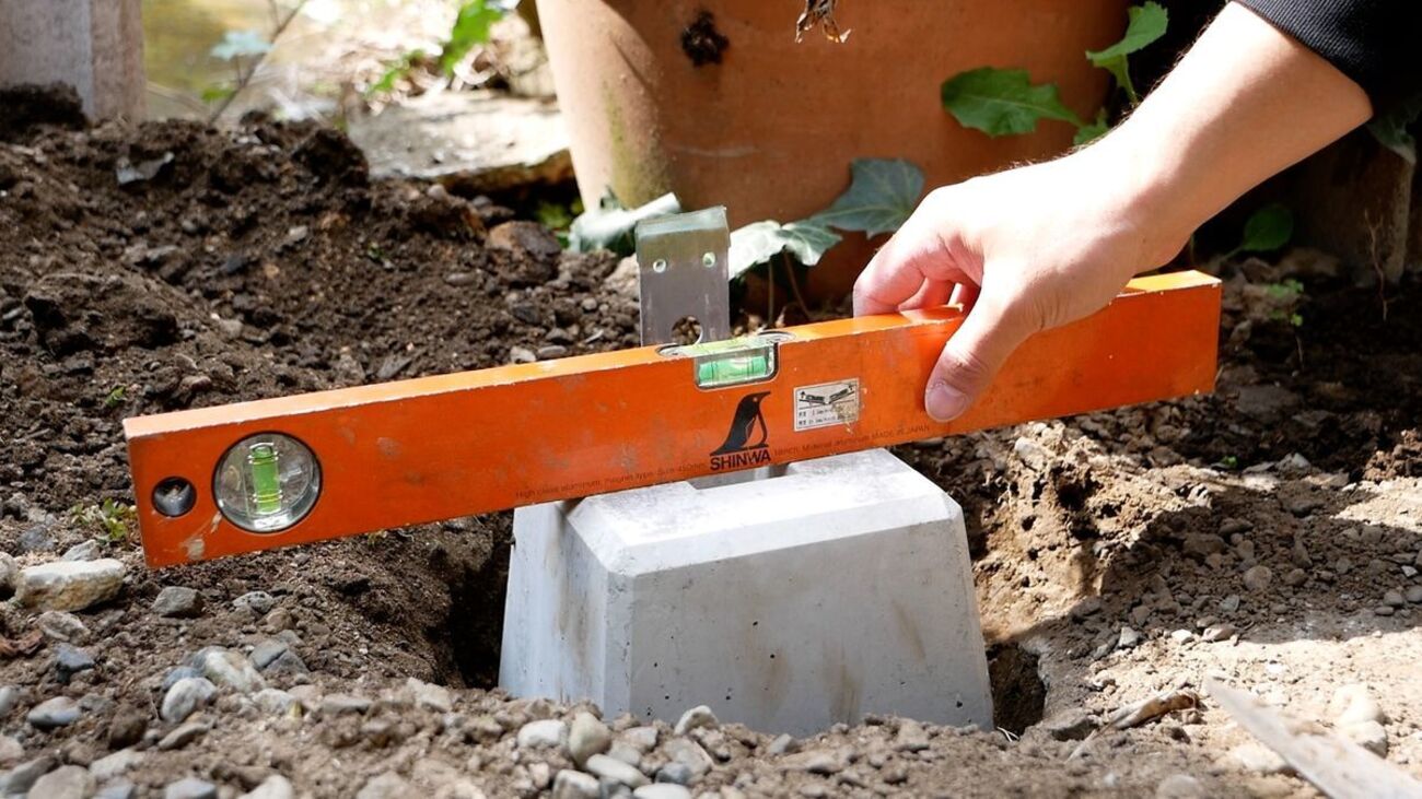 DIY ウッドフェンス 基礎・柱編