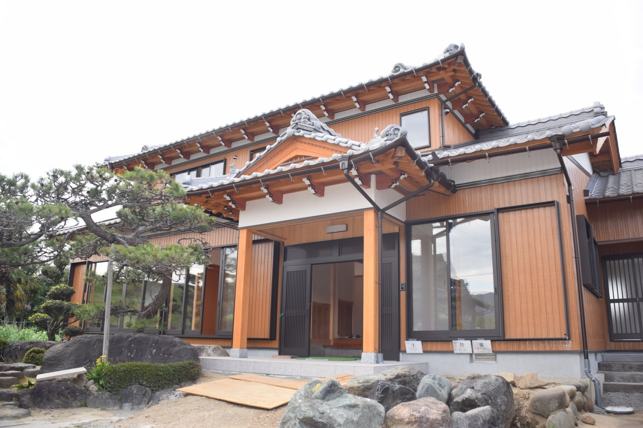 施工例の種類 純和風住宅共和木材工業株式会社滋賀,大津で新築,リフォーム,増改築なら