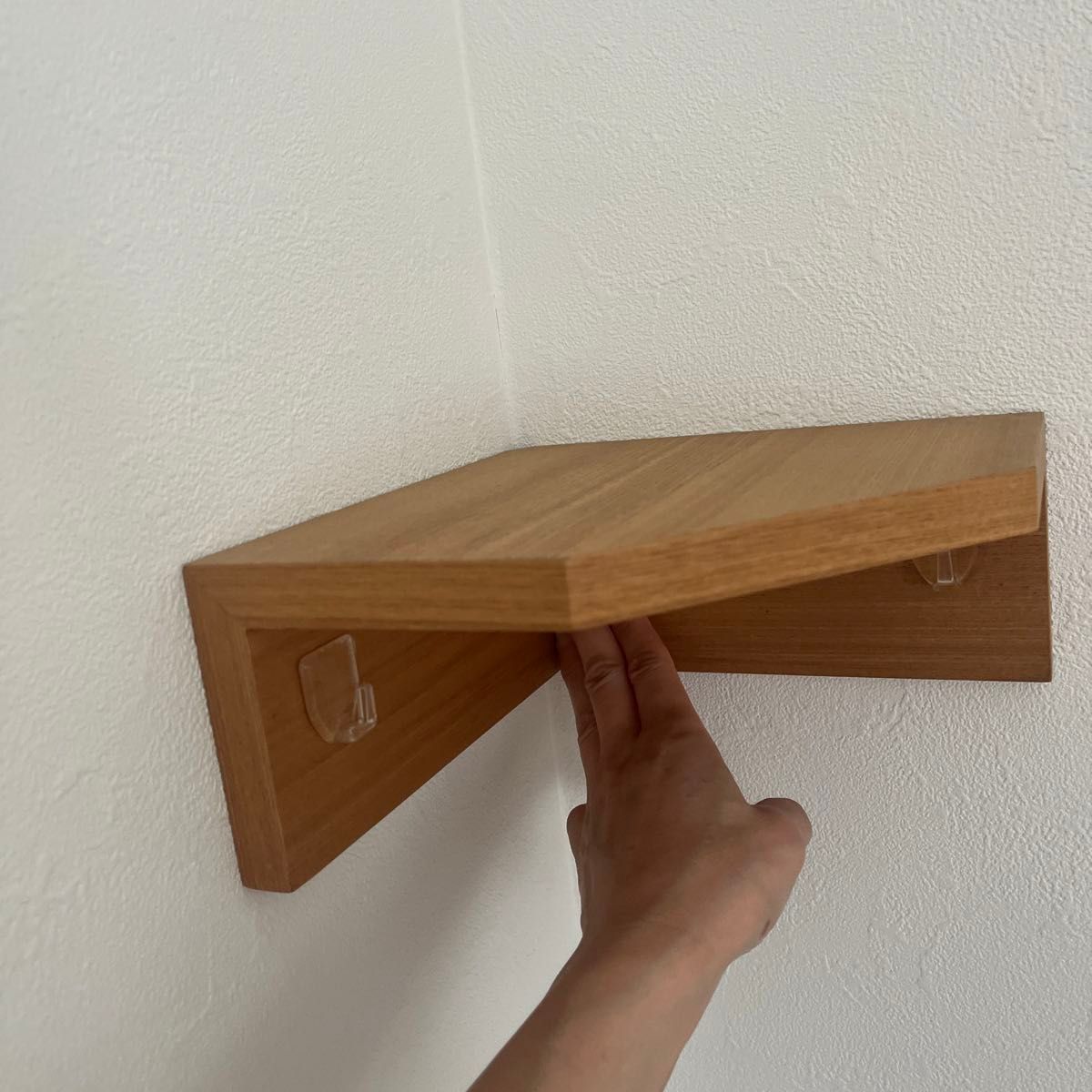 無印良品 壁につけられる家具 コーナーラック